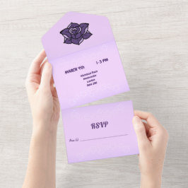 Casamento Floral com lavanda e Sakura Branca