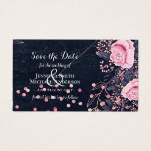 Casamento Floral Cor-de-Rosa Rosa de Leah G Denim