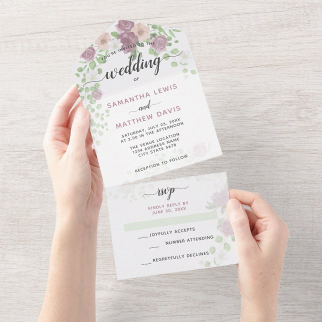 Casamento Floral de Elegante Primavera (Tearaway)