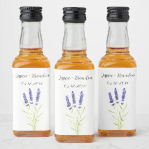 Casamento Floral de Flor de lavanda Purple Waterco