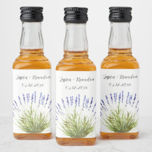 Casamento Floral de Flor de lavanda Purple Waterco