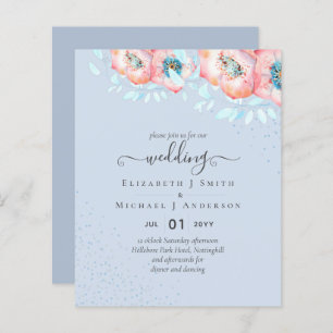 Casamento Floral de Hellebore Turquoise Peach