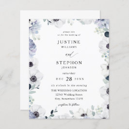 Casamento Floral De Inverno De Eucalyptus E Anemon