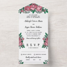 Casamento Floral de Lindas Rosas Rosa