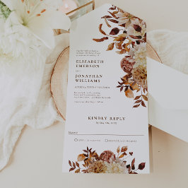 Casamento Floral de Outono
