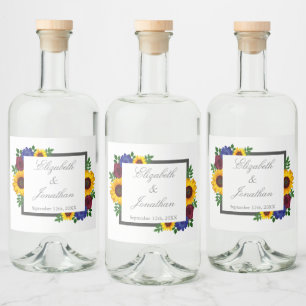 Casamento Floral de Rosa de Sunflower