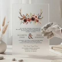 Casamento Floral de Terracota Boho com Galhadas