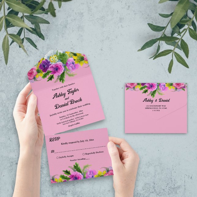 Casamento Floral de Verão com Rosas de Blush Bloom (Criador carregado)