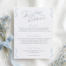 Casamento Floral Desenhado à Mão Elegante com Laço