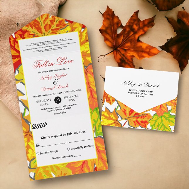Casamento Floral do País Elegante Boho Fall (Criador carregado)
