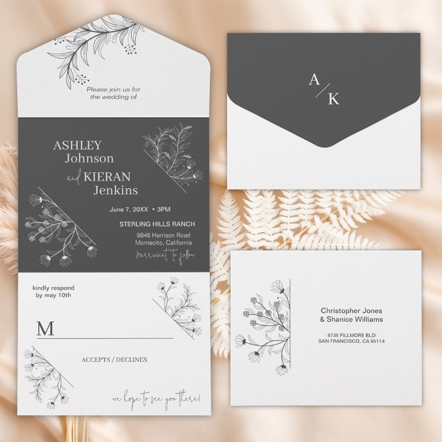 Casamento Floral Elegante (Criador carregado)