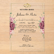 Casamento Floral Marrom Elegante e Dourado