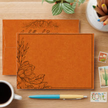 Casamento Floral Moderno Minimalista Terracotta