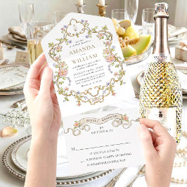 Casamento Floral Quadro de Elegância Ornada Vitori