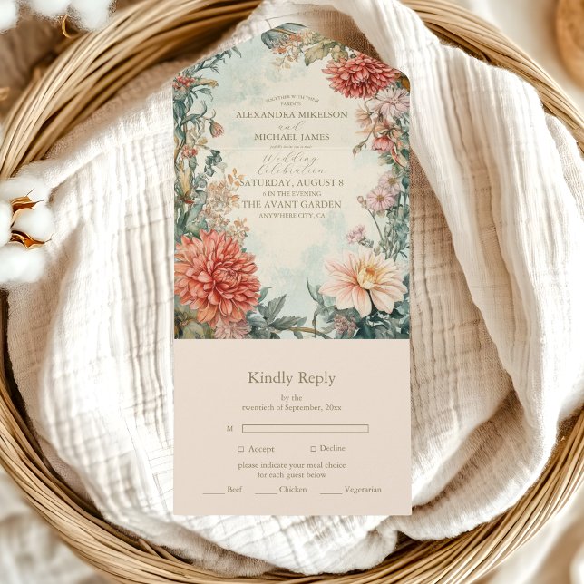 Casamento Floral Real Vitoriano Único (Criador carregado)
