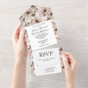 Casamento Floral Rosa Ocidental