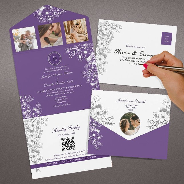 Casamento Floral Róseo Romântico (Criador carregado)