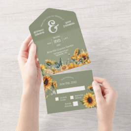 Casamento Floral Russo de Sunflower Sage