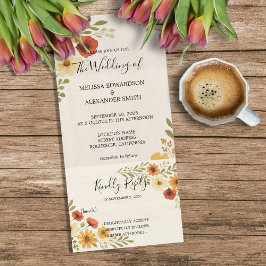 Casamento floral russo elegante de boho aquoso