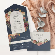 Casamento Floral Rustic Bloom Watercolor