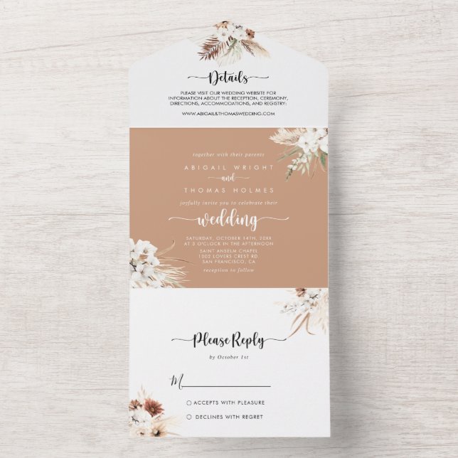 Casamento Floral Rustic Boho Elegant (Inside)