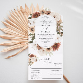 Casamento Floral Rustic Neutral Boho