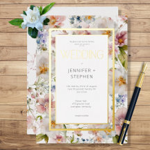Casamento Floral Rustic Pastel April Watercolor