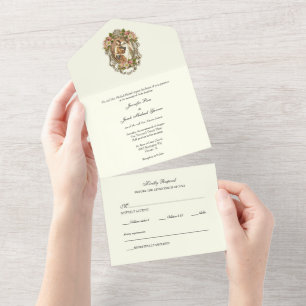 Casamento Floral Simples Católico de Marfim
