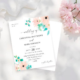 Casamento Floral Verde e Rosa com Orçamento