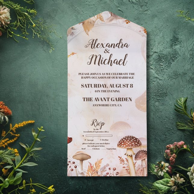 Casamento Floresta Encantada Cogumelo Veneno (Criador carregado)