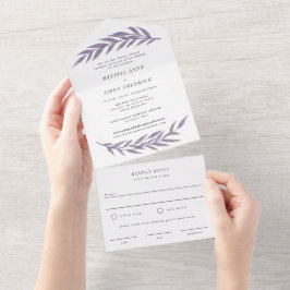 Casamento Formal de Ramo Simples Lilac