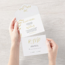 Casamento Formal Dourado Elegante