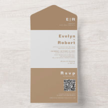 Casamento Formal Elegante Minimalista De Brown Em 