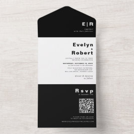 Casamento Formal Elegante Minimalista, Tudo Em
