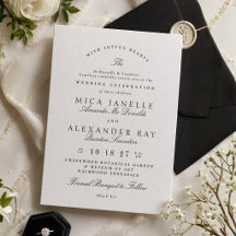 Casamento Formal Preto Com Corações Alegres