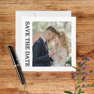 Casamento Foto Moderno Save The Date