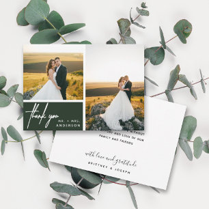 Casamento Foto Moderno Script Floresta Verde 2