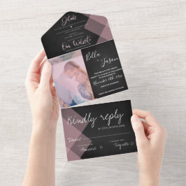 Casamento Fotográfico de Pastel Monograma do Chalk