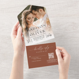 Casamento Fotográfico do Código QR Clássico Terrac