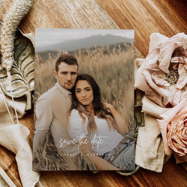 Casamento Fotográfico Moderno Salve O Convite De D (Criador carregado)