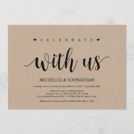 Casamento Fuga, celebre conosco Convites