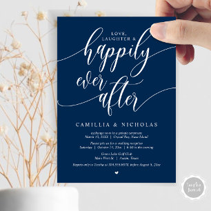 Casamento Fuga, Convite para Festa Feliz para Semp
