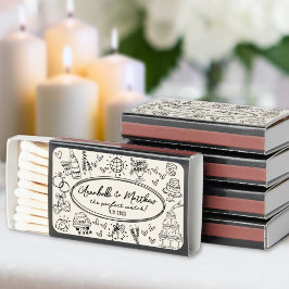 Casamento Funky Manuscrito Manuscrito