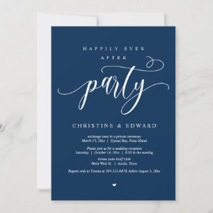 Casamento Furtivo, Convite para Festa de Feliz par