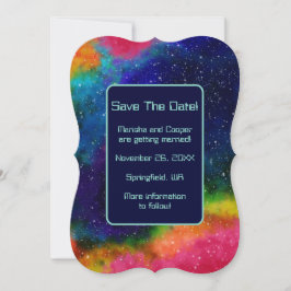 Casamento Galáctico Sci-Fi Salva A Data