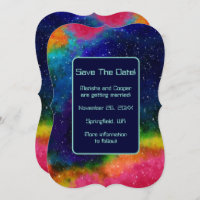 Casamento Galáctico Sci-Fi Salva A Data