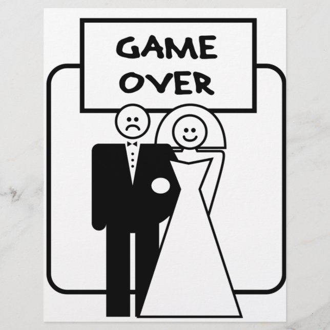 casamento "Game Over" (Frente)