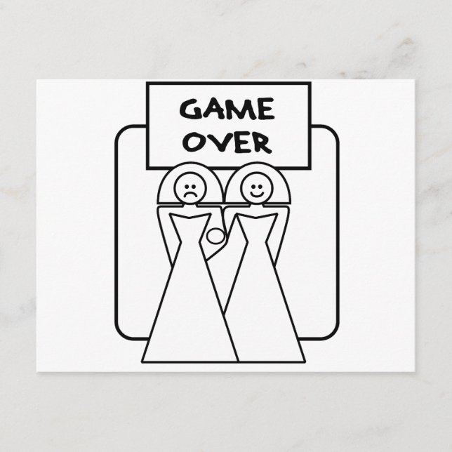 casamento "Game Over" (Homossexual) (Frente)