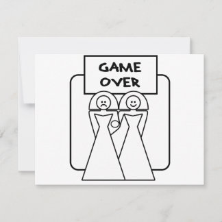 casamento "Game Over" (Homossexual)
