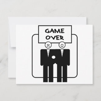 casamento "Game Over" (Homossexual)